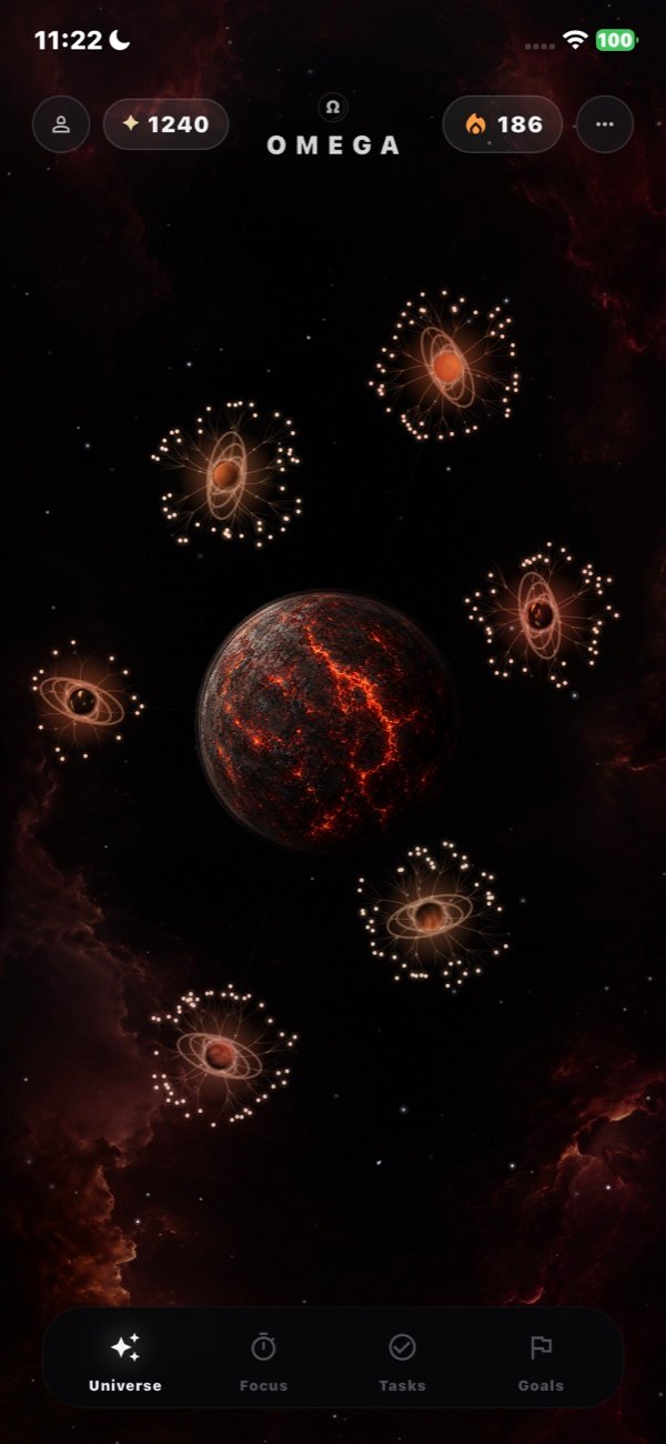 OMEGA &mdash; Universe (ember)