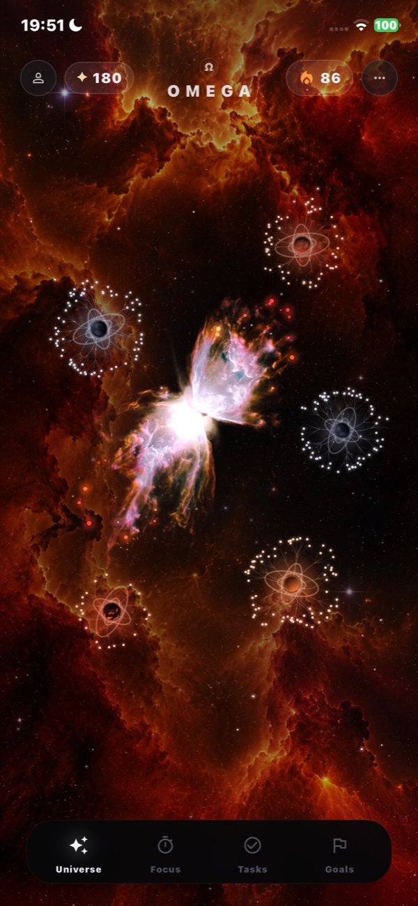 OMEGA &mdash; Universe (butterfly)